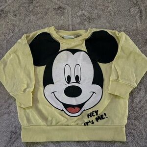 Zara Disney Kids Sweatshirt with Mickey Mouse 3/6